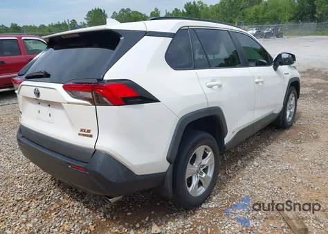 2020 Toyota Rav4 Hybrid Xle из США, поврежденный, VIN 2T3RWRFV5LW094731